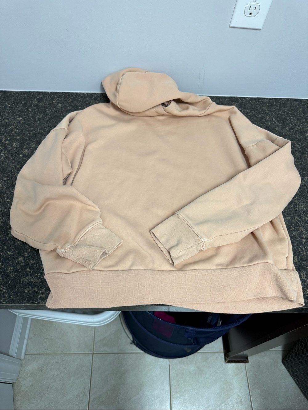 Fabletics Men's Turtleneck Sweater in Light Beige